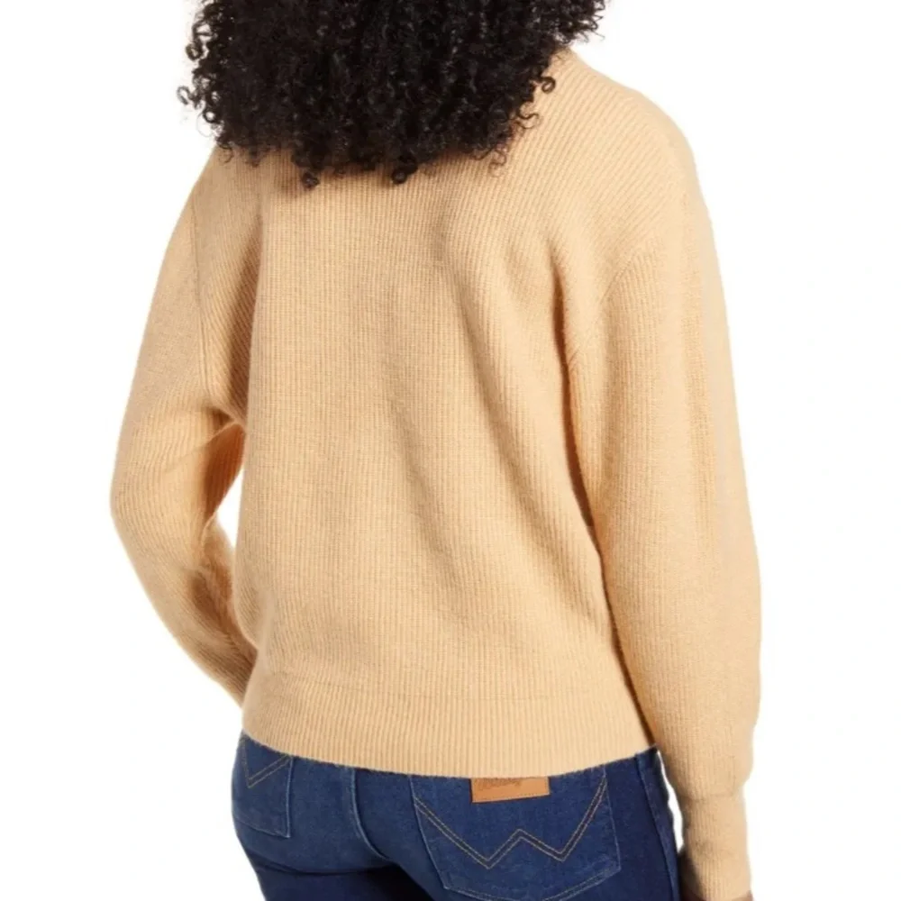All in Favor Ribbed Crew Neck Sweater